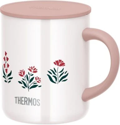 Thermos 350ml Red Insulated Stainless Steel Travel Mug JDG-353LTD R Japan New - Image 1 of 4