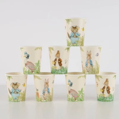 PETER RABBIT In The Garden Party Cups (8 Pack) - Image 1 of 4