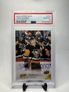 2022-23 Upper Deck Series 1 Canvas #C62 John Marino - Pittsburgh Penguins - Bild 1 von 1