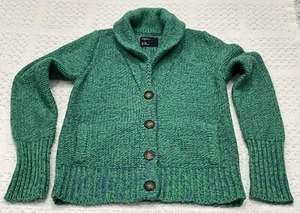 American Eagle Strickjacke Grün Blau Neu Junior XL Taschen - Bild 1 von 10