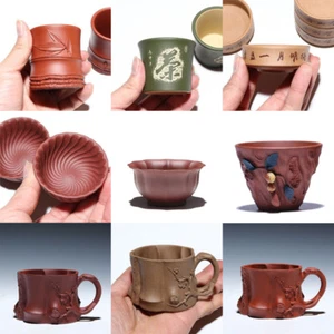 Taza de té china hecha a mano Yixing Zisha de arcilla púrpura tazas de té Gongfu - Imagen 1 de 38