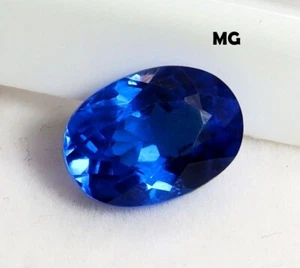 Natürlich Zertifiziert Selten Kobaltblau Spinell 9.00 Karat Ovaler Schliff Lose - Bild 1 von 7