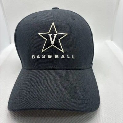 Vanderbilt Commodores Baseball Nike Classic99 Dri-Fit Stretch Fit Cap Hat Adult - Image 1 of 4