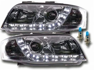 Juego faros LED cromados Audi A6 C5 4B 05.1997-05.01 - Imagen 1 de 2