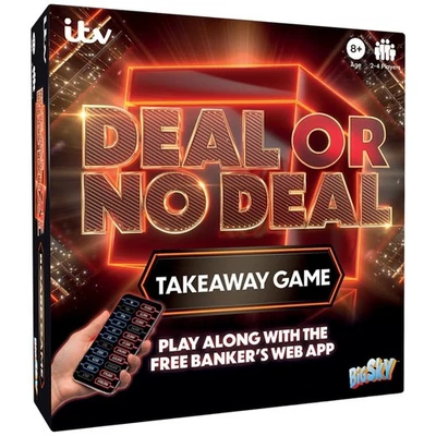 Deal Or No Deal TV Board Game – Family Party Game with App | Ages 8+ - Image 1 of 3