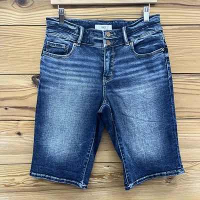 Pantalones Cortos de Jean BKE para Mujer 28 Bermudas Denim Pantalones Cortos Elastizados ABK470 Excelente B88 Foto 1 de 4
