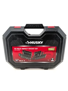 Husky 1012 206 668 56pc Impact Socket Set 1/2" Drive - Picture 1 of 4