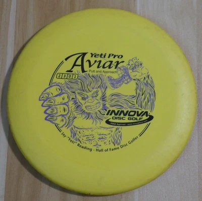 Innova Yeti Pro Aviar Bustin' Out Stamp (Yellow, 175g) - No Ink / Good Condition - Image 1 of 4