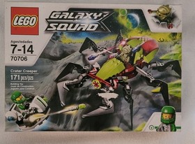 VINTAGE retired LEGO GALAXY SQUAD SET #70706 CRATER CREEPER , FACTORY SEALED!