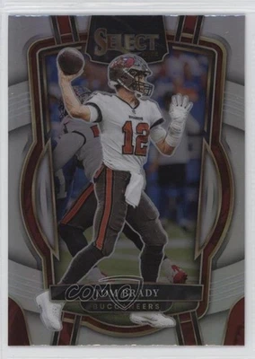 2022 Panini Select Club Level Silver Prizm Tom Brady #207 - Image 1 of 2