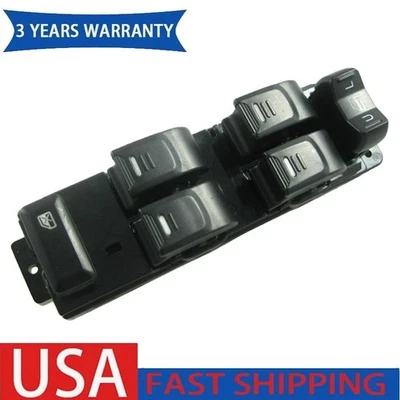 Interruptor de ventana eléctrica lado del conductor 25779767 apto para Hummer H3 3,5 L L L5 2006 DWS1115 Foto 1 de 4