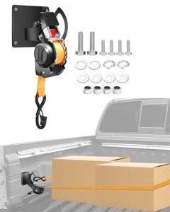 Dual-Pivot Retractable Truck Bed Ratchet Straps for Nissan Frontier, Multi-An... - Picture 1 of 7