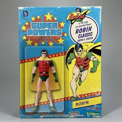 Kotobukiya DC Super Powers ARTFX+ Robin 1/10 Scale Classic Costume Statue - New - Image 1 of 4