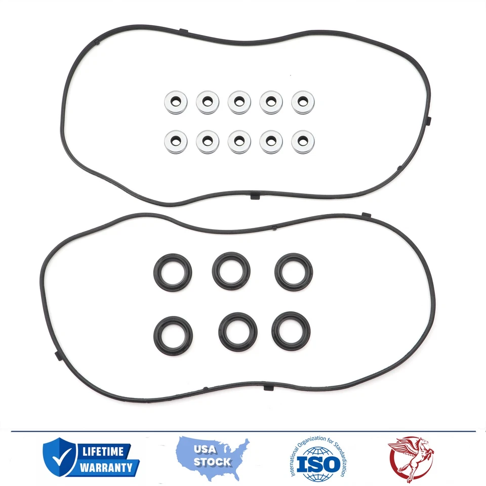 Juego de juntas de cubierta de válvula de alto sellado VS50607R para Honda Odyssey V6 2005-2009 3,5 L Foto 1 de 4