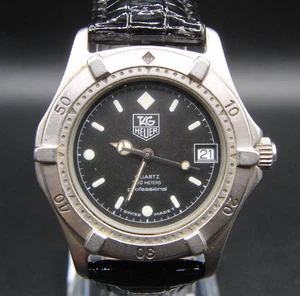 Tag Heuer Professional Swiss 962.013 Herren Quarz Uhr Echtleder Armband - Bild 1 von 7