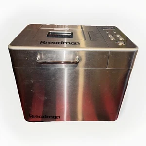Breadman Professional BK1065SQ 2 Pfund Brotbackautomat - Silber Chrom getestet funktioniert! - Bild 1 von 7