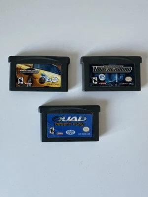 Need for Speed Underground/ Porsche Unleashed/ Quad Desert Fury/ Gameboy Advance - Image 1 of 3