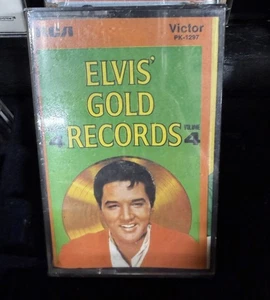 Factory Sealed Elvis Presley 8-Track Elvis’ Gold Records, Volume 4 Cassette - Picture 1 of 1