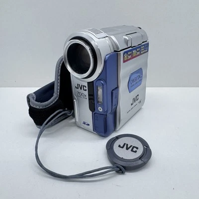 JVC GR-DX75AA Mini DV Video Camera Camcorder *WORKS SPORADICALLY PARTS / REPAIR* - Image 1 of 4