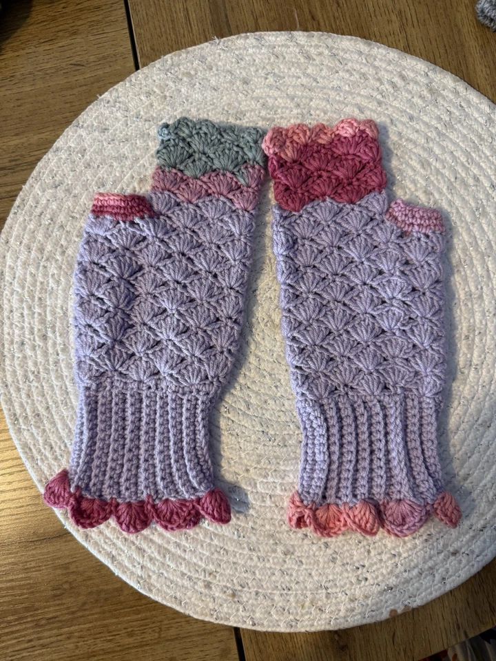 Guantes hechos a mano, coloridos, bohemios sin dedos, talla única. ¡AUTÉNTICO!! Foto 1 de 1