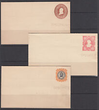 Liberia VS M-U4bdB1-O6 unused 1893 Presidential SPECIMEN Envelopes cplt VF