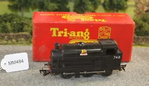 Triang OO 1:76 R.153 Black Class 2F Saddle Tank Locomotive Good MMtrains MM484 - Picture 1 of 15