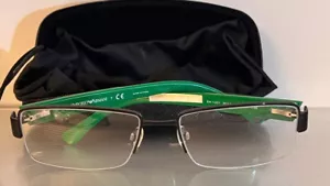 GIORGIO ARMANI EA1001 3014 Italy Green Frame Glasses 135MM $285 NEW #14 - Picture 1 of 6