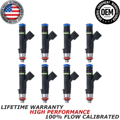 Inyectores de combustible Bosch X8 nuevos OEM para Ford E-450 Super Duty 2003-2009 5,4 L V8 Foto 1 de 4