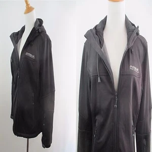 MULUC PATAGONIA Outdoors Series Argentina Womens Medium Black Gray Hooded Jacket - Picture 1 of 12