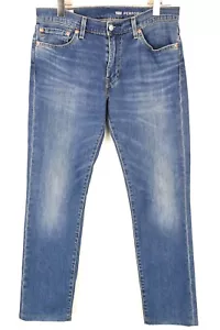Levi's 511 Premium Big E Performance Vaqueros W32 L29 Nuevo Schnurrhaare Zip - Imagen 1 de 11