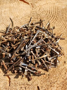 1 kg Hufnägel gebraucht verschiedene Formen - Bild 1 von 3