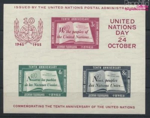 UN - New York block1ii (complete issue) type II unmounted mint / never (10049426 - Picture 1 of 1