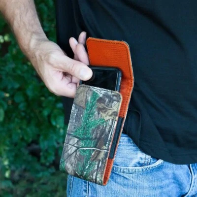 KLEIN TOOLS iPhone Mobile Cell Phone Tool Belt (Clip on) Pouch Bag Holster (XL) - Image 1 of 4
