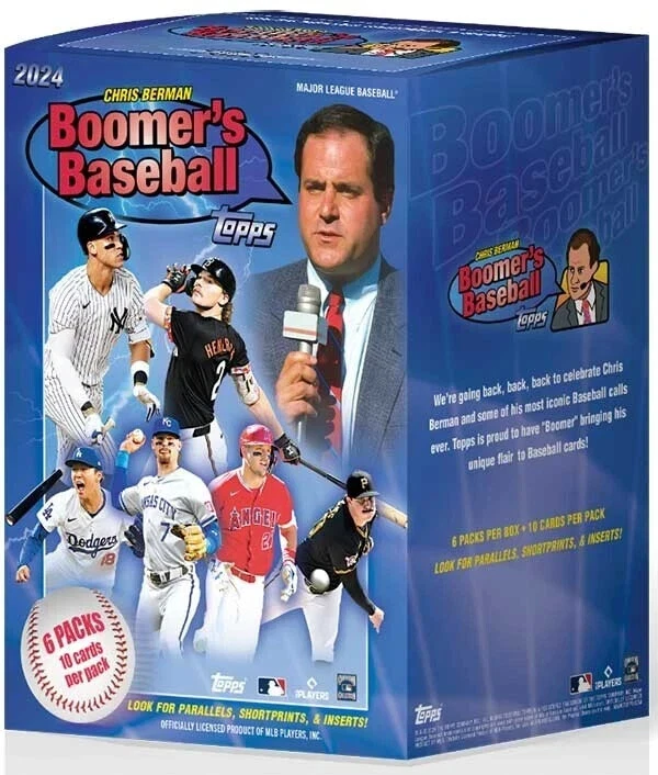 2024 Topps x Chris Berman: Boomer's Baseball Factory Sealed Blaster Hobby Box - Image 1 of 1