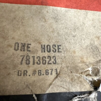 GM 7813623 Power Steering Return Hose 1972 Buick Skylark NOS - Image 1 of 4