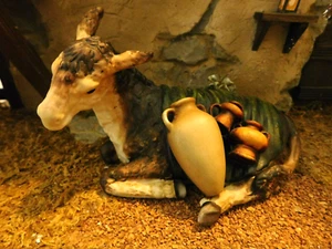 Grandeur Noel 2001 Nativity Hand Painted Porcelain Replacement Donkey Only - Picture 1 of 9