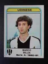 PANINI 1980/81 UDINESE BILLIA No. 310 NEW WITH VELINA NEW FOOTBALLER FIGURE
