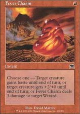 Fever Charm Onslaught 2x - Moderately Played, English MTG Magic