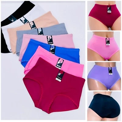3, 6 o 12 Satén Sedoso Boyshort Boys Shorts Sissy Bikini Bragas Boxer J313 S-XL Foto 1 de 4