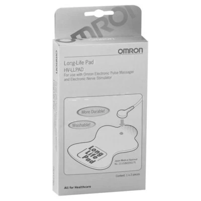 OMRON Long-Life Pad (HV-LLPAD) 2 pcs/one pair TENS Electronic Nerve Stimulator