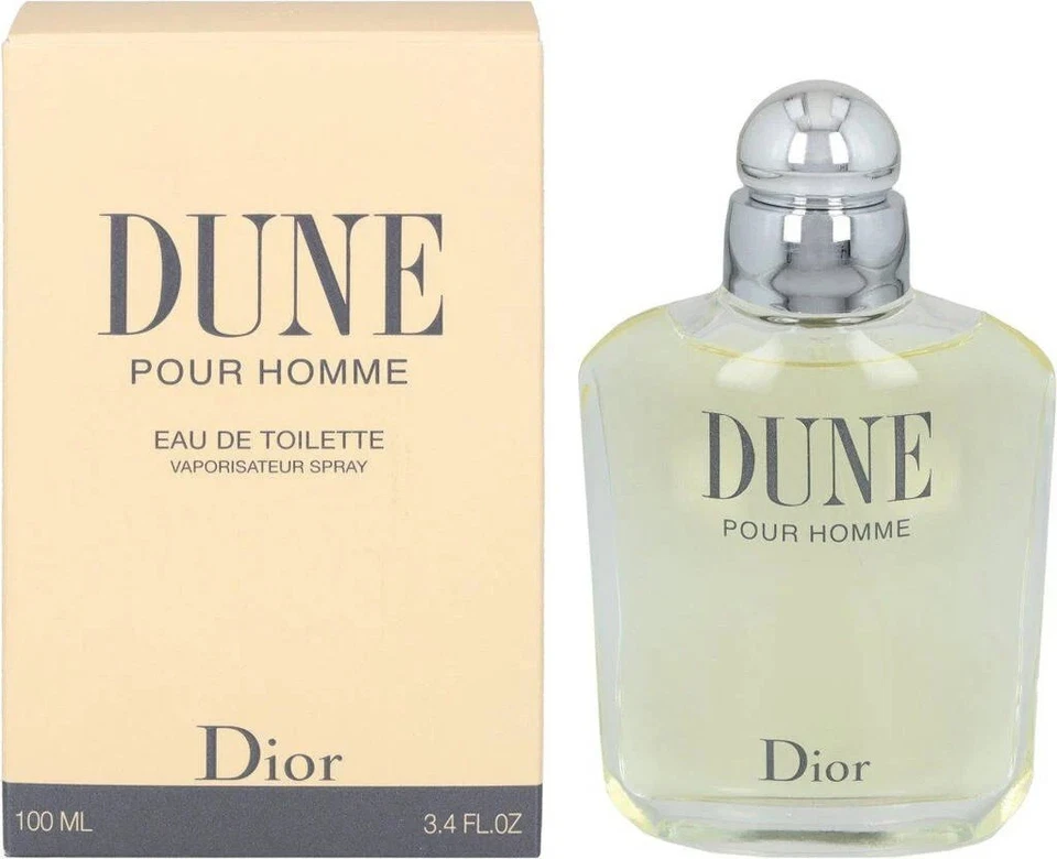 Christian Hombre Dune Pour Homme EDT Spray 3.3 OZ / 100 ml Fragancias Perfume Foto 1 de 1