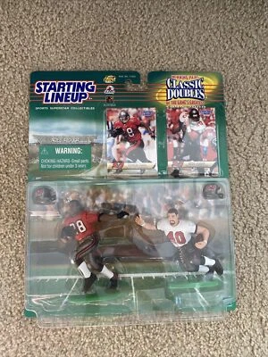 NEW Starting Lineup Classic Doubles 1999 Bucs Warrick Dunn and Mike Alstott New - Image 1 of 4
