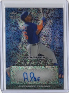Scheda ALEXANDER RAMIREZ MLB Mets 2024 Leaf Trinity Steel RC Auto 4/7 #TS-AR1 - Foto 1 di 2