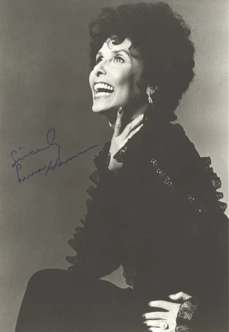 Lena Horne - American Singer & Dancer - Hand Signed B & W Photograph Cover