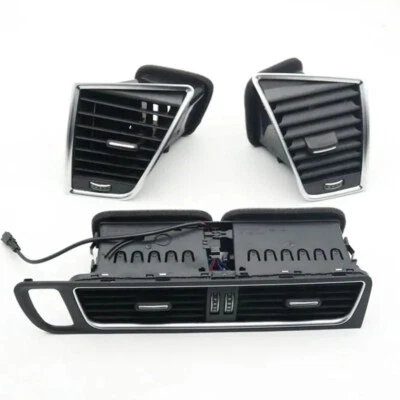 Panel de ventilación de salida de aire acondicionado de instrumento 1 pieza para Audi Q5 SQ5 2009-17 Foto 1 de 4