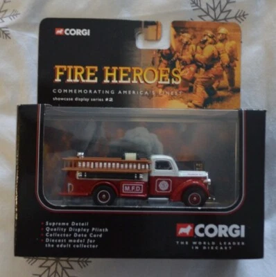 Corgi Fire Heroes Ford Fire Pumper  - Image 1 of 3