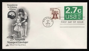 #U579 2.7c Non Profit, Art Craft FDC **ANY 5=FREE SHIPPING** - Picture 1 of 1