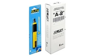 OLFA A-2 Standard Duty Cutter Anti-Slip rubber grip multi purpose - Picture 1 of 3