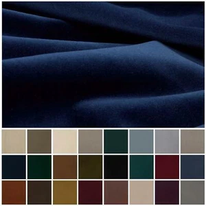 Allure Luxury Blackout Velvet Curtain Upholstery Fabric - 280cm Width - 25m Roll - Picture 1 of 33