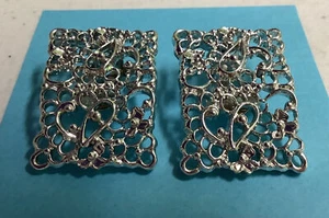 VINTAGE Clip on EMJ Earrings - Picture 1 of 7